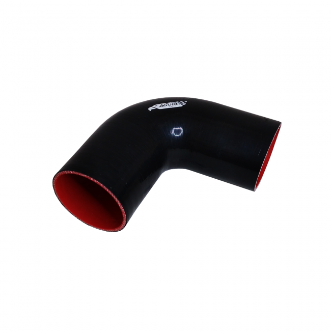 Mangote de Silicone Curva 90° graus Azul/Preto 3"1/4x150mm