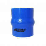 Mangote de Silicone Reto Hump Azul/Preto 3"x100mm