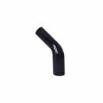 Mangote de Silicone Curva 45° graus com Redução Azul/Preto 1"1/2x2"x125mm