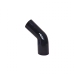 Mangote de Silicone Curva 45° graus com Redução Azul/Preto 2"3/4x2"1/4x125mm