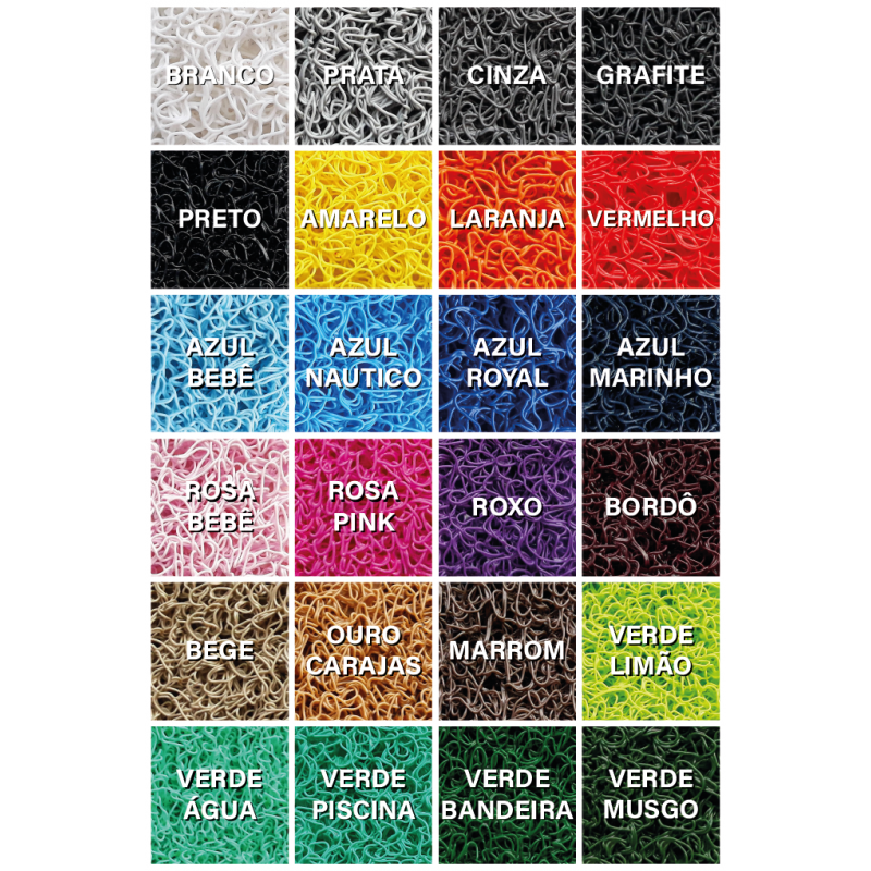 Tapete Capacho Personalizado Vulcanizado m² gold