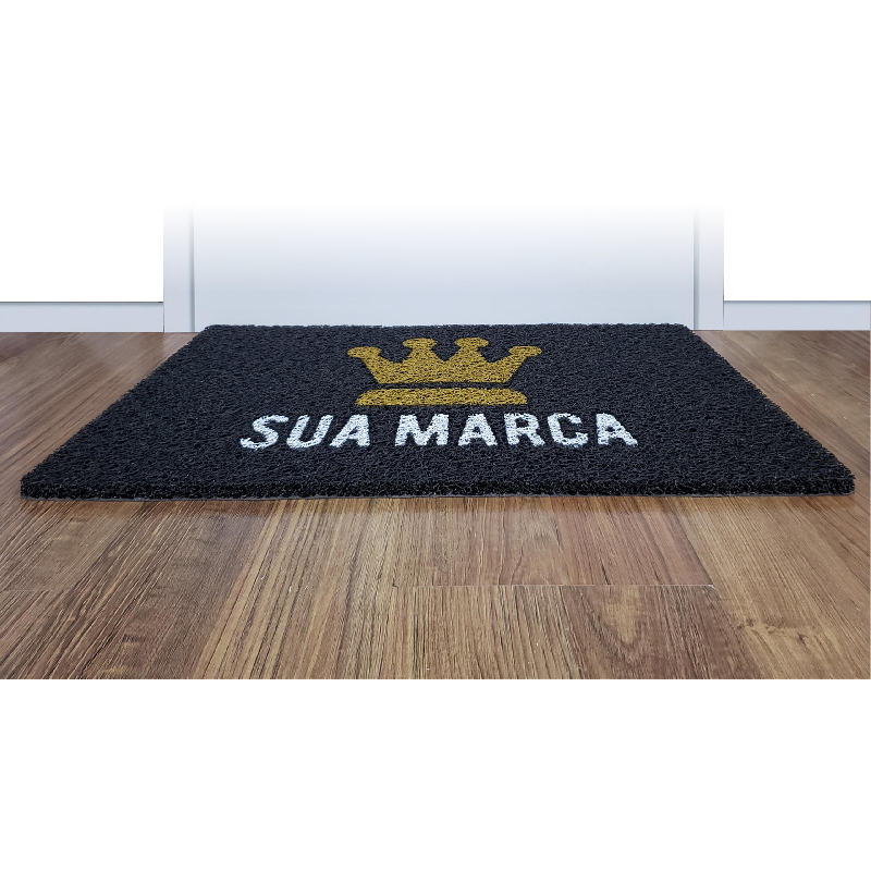 Tapete Capacho Personalizado Vulcanizado m² gold