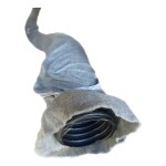 Tubo para drenagem PEAD 100mm c/manta bidim